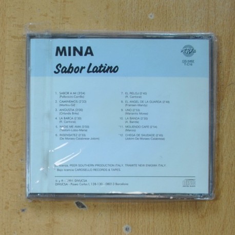 MINA - SABOR LATINO - CD