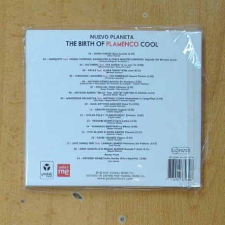 VARIOS - NUEVO PLANETA THE BIRTH OF FLAMENCO COOL - CD
