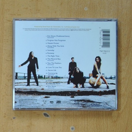 THE CORRS - FORGIVEN NOT FORGOTTEN - CD