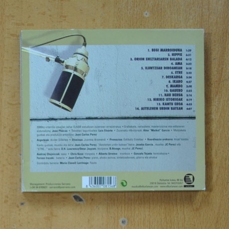 JC PEREZ - KIRIKO ISTORIOAK - CD