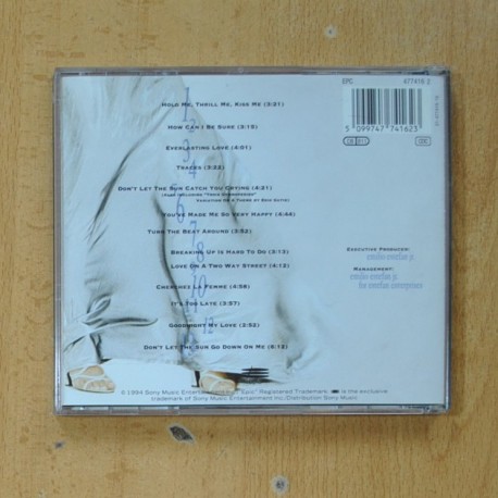 GLORIA ESTEFAN - HOLD ME THRILL ME KISS ME - CD