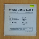 BARCO Y SU RITMO - MI CHACHA + 3 - EP