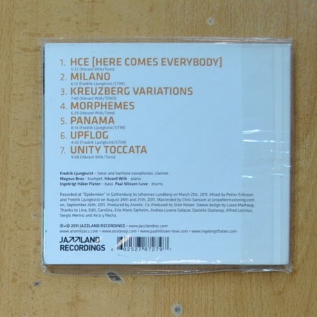 ATOMIC - HERE COMES EVERYBODY - CD