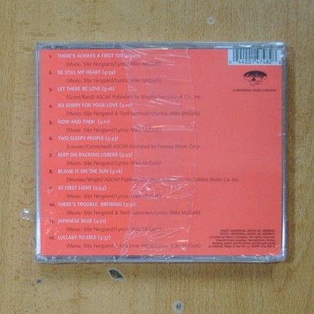 SLJE NERGAARD - AT FIST LIGHT - CD