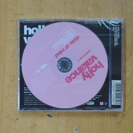 HOLLY VALANCE - STATE OF MIND - CD SINGLE