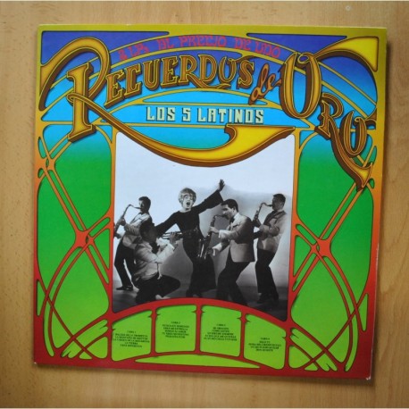 [322499] LOS 5 LATINOS - RECUERDOS DE ORO - GATEFOLD 2LP