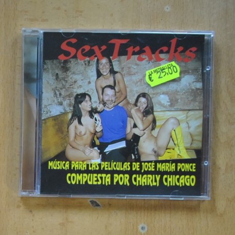 CHARLY CHICAGO - SEX TRACKS MUSICA PARA LAS PELICULAS DE JOSE MARIA PONCE - CD
