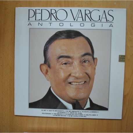 PEDRO VARGAS - ANTOLOGIA - LP