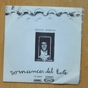 BENITO MORENO - ROMANCES DEL LUTE - SINGLE