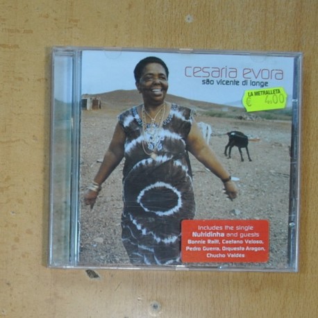 CESARIA EVORA - SAO VICENTE DI LONGE - CD