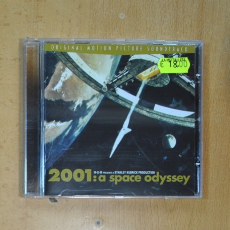 VARIOS - 2001 A SPACE ODYSSEY - CD