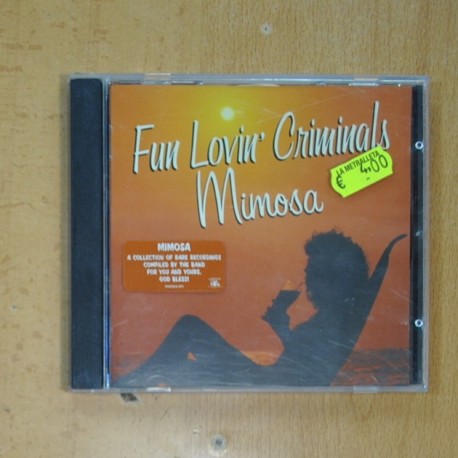 FUN LOVIN CRIMINALS - MIMOSA - CD