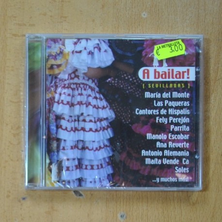 VARIOS - A BAILAR SEVILLANAS - CD