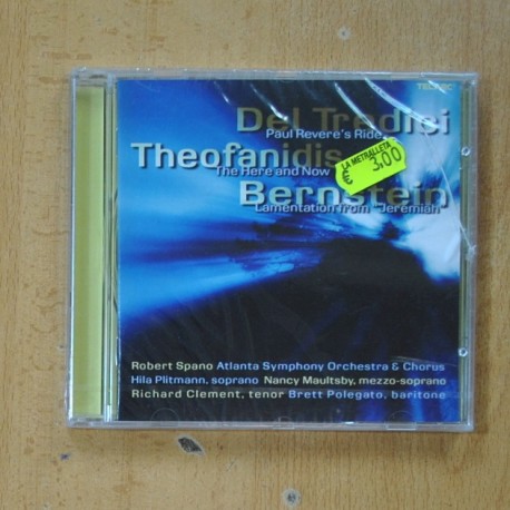 VARIOS - DEL TREDICI / THEOFANIDIS / BERNSTEIN - CD