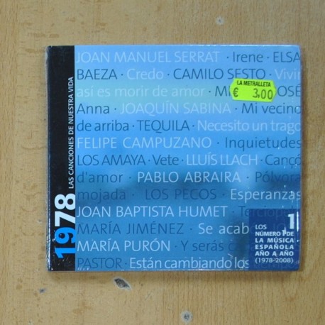VARIOS - 1978 LAS CANCIONES DE NUESTRA VIDA - CD