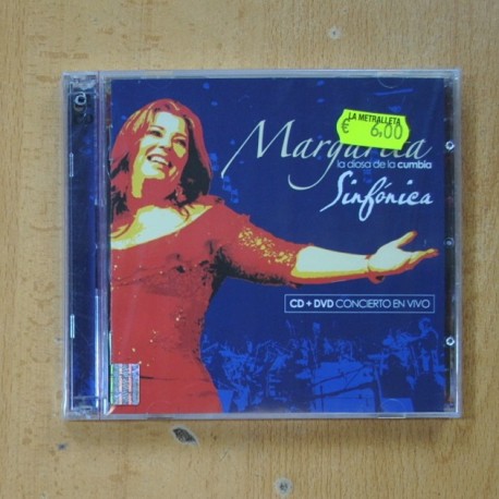 MARGARITA LA DIOSA DE LA CUMBIA - SINFONICA - CD + DVD