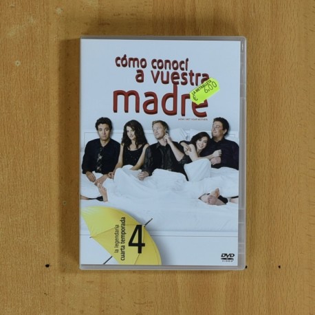 COMO CONOCI A VUESTRA MADRE - CUARTA TEMPORADA - DVD