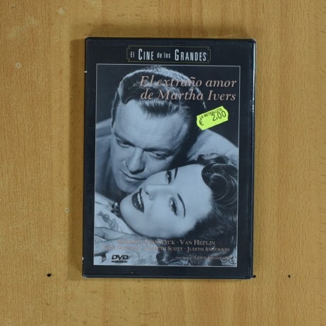 EL ESTRAÑO AMOR DE MARTHA IVERS - DVD