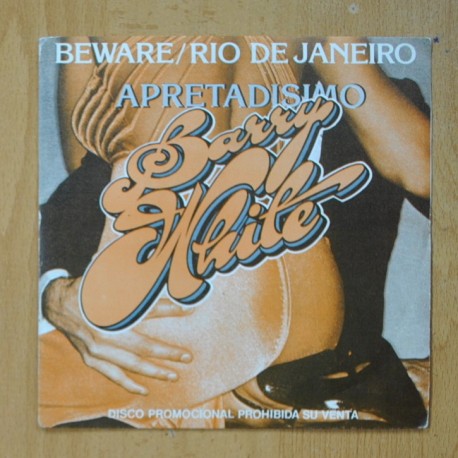 [331866] BARRY WHITE - BEWARE / RIO DE JANEIRO - PROMO SINGLE