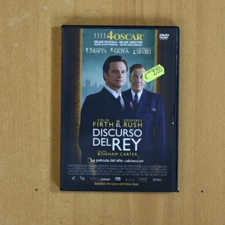 EEL DISCURSO DEL REY - DVD