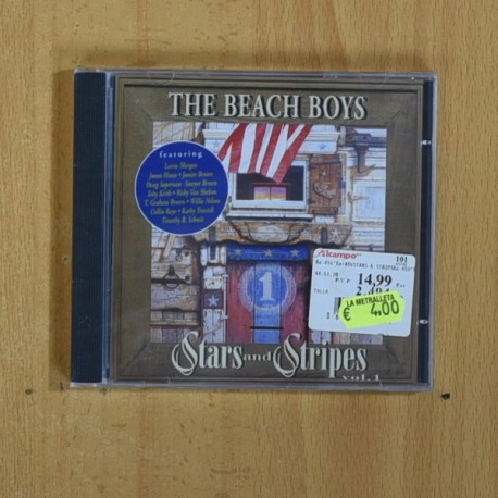 THE BEACH BOYS - STARS AND STRIPES - CD