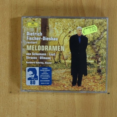 DIETRICH FISCHER DIESKAU - MELODRAMEN - CD