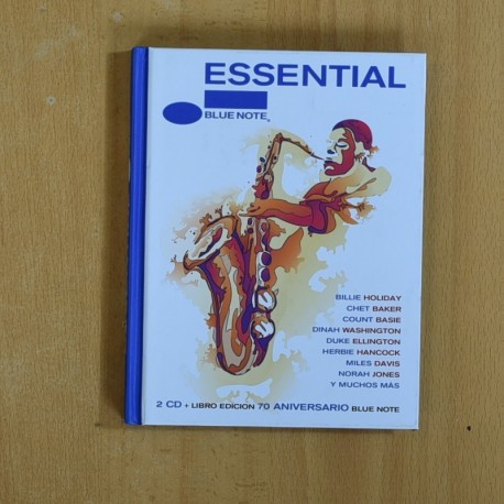 VARIOS - ESSENTIAL BLUE NOTE - 2 CD + LIBRO