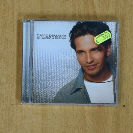 DAVID DE MARIA - SIN MIEDO A PERDER - CD