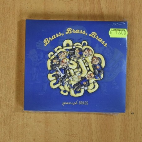 SPANISH BRASS - BRASS BRASS BRASS - CD