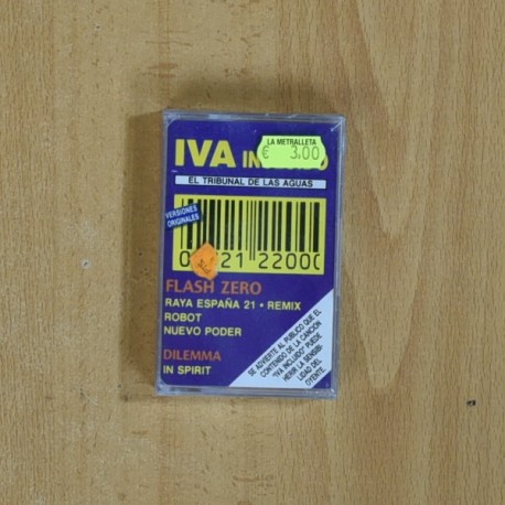 [335081] IVA INCLUIDO - EL TRIBUNAL DE LAS AGUAS - CASSETTE