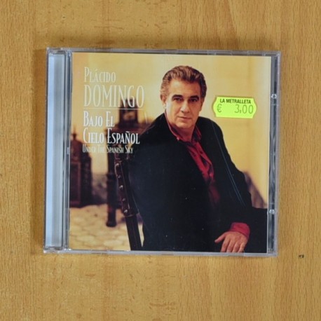 PLACIDO DOMINGO - BAJO EL CIELO ESPAÑOL - CD