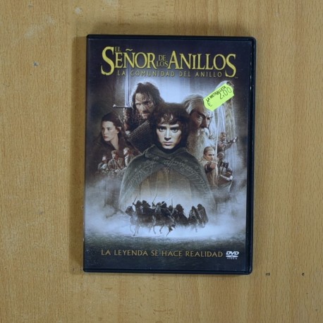 EL SEÑOR DE LOS ANILLOS LA COMUNIDAD DEL ANILLO - DVD