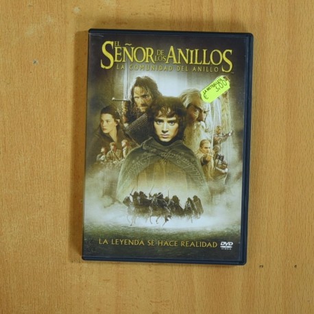 EL SEÑOR DE LOS ANILLOS LA COMUNIDAD DEL ANILLO - DVD