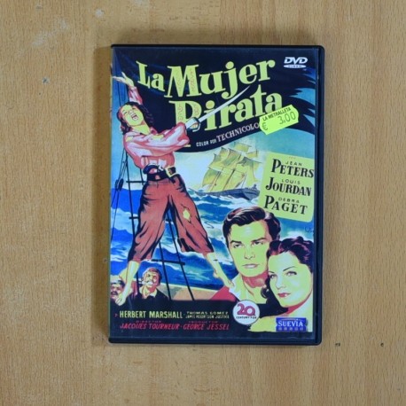 LA MUJER PIRATA - DVD