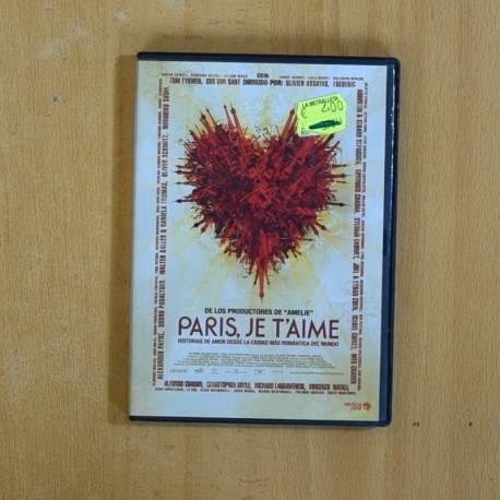 PARIS JE T AIME - DVD