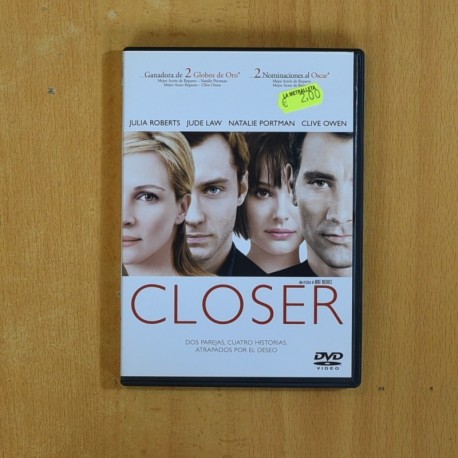 CLOSER - DVD