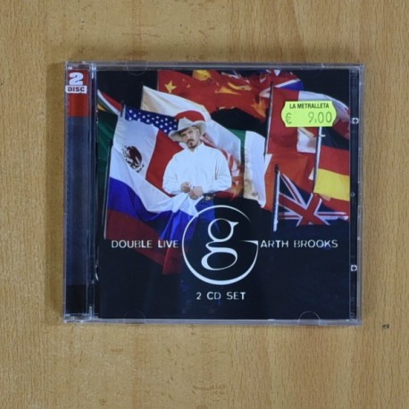 GARTH BROOKS - DOUBLE LIVE - 2 CD