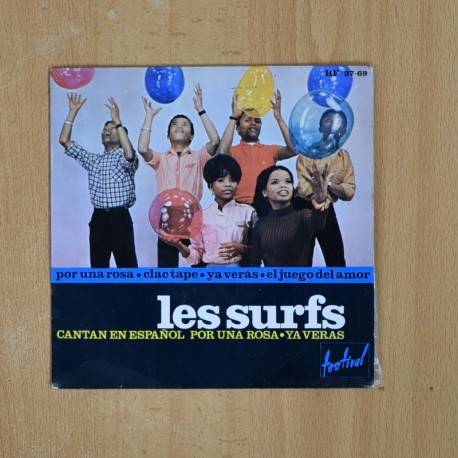 [339120] LES SURFS - POR UNA ROSA + 3 - EP