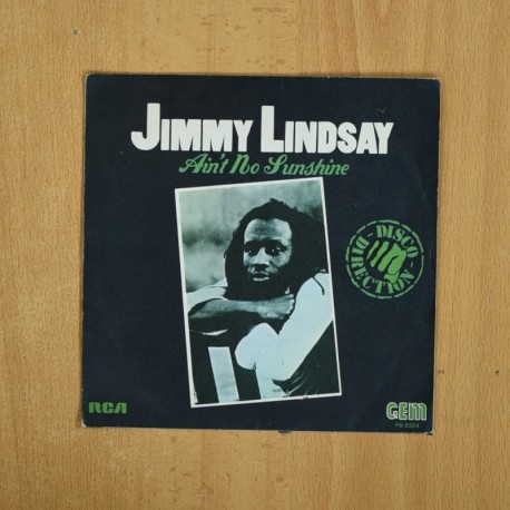 [339974] JIMMY LINDSAY - AINT NO SUNSHINE - SINGLE