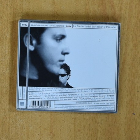 LA BARBERIA DEL SUR - NEGRI Y PAQUETE - CD