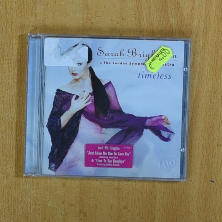 SARAH BRIGHTMAN - TIMELESS - CD