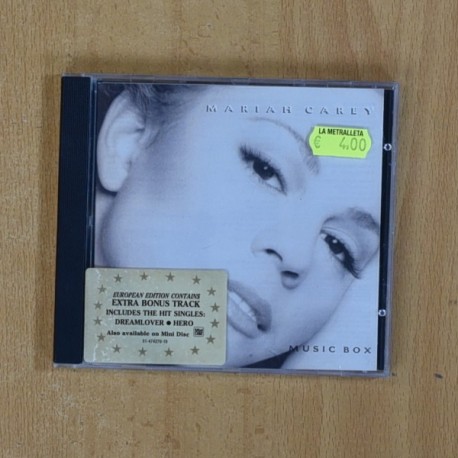MARIAH CAREY - MUSIC BOX - CD