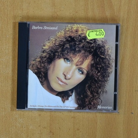 BARBRA STREISAND - MEMORIES - CD