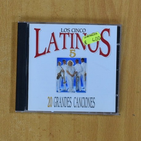 LOS CINCO LATINOS - 20 GRANDES CANCIONES - CD