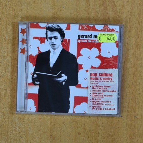 GERARD MALANGA - UP FROM THE ARCHIVES - CD