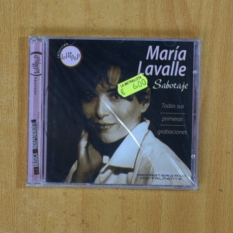 MARIA LAVALLE - SABOTAJE - CD