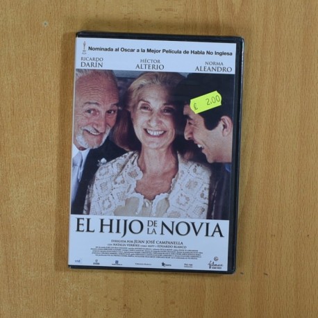 EL HIJO DE LA NOVIA - DVD