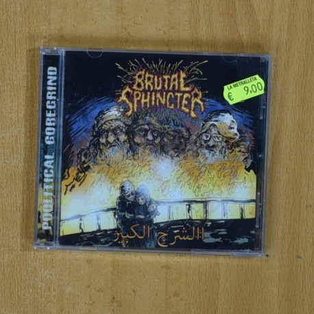 BRUTAL SPHINCTER - POOLITICAL GOREGRIND - CD