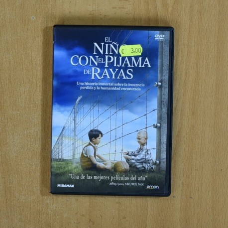 EL NIÑO CON EL PIJAMA DE RAYAS - DVD