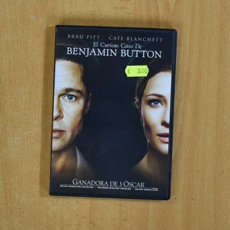 EL CURIOSO CASO DE BENJAMIN BUTTON - DVD